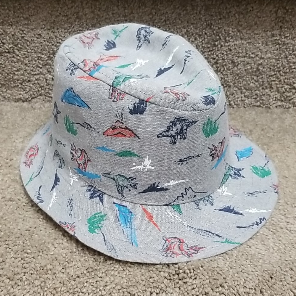 Toddler Boys Dinosaur Fedora Hat